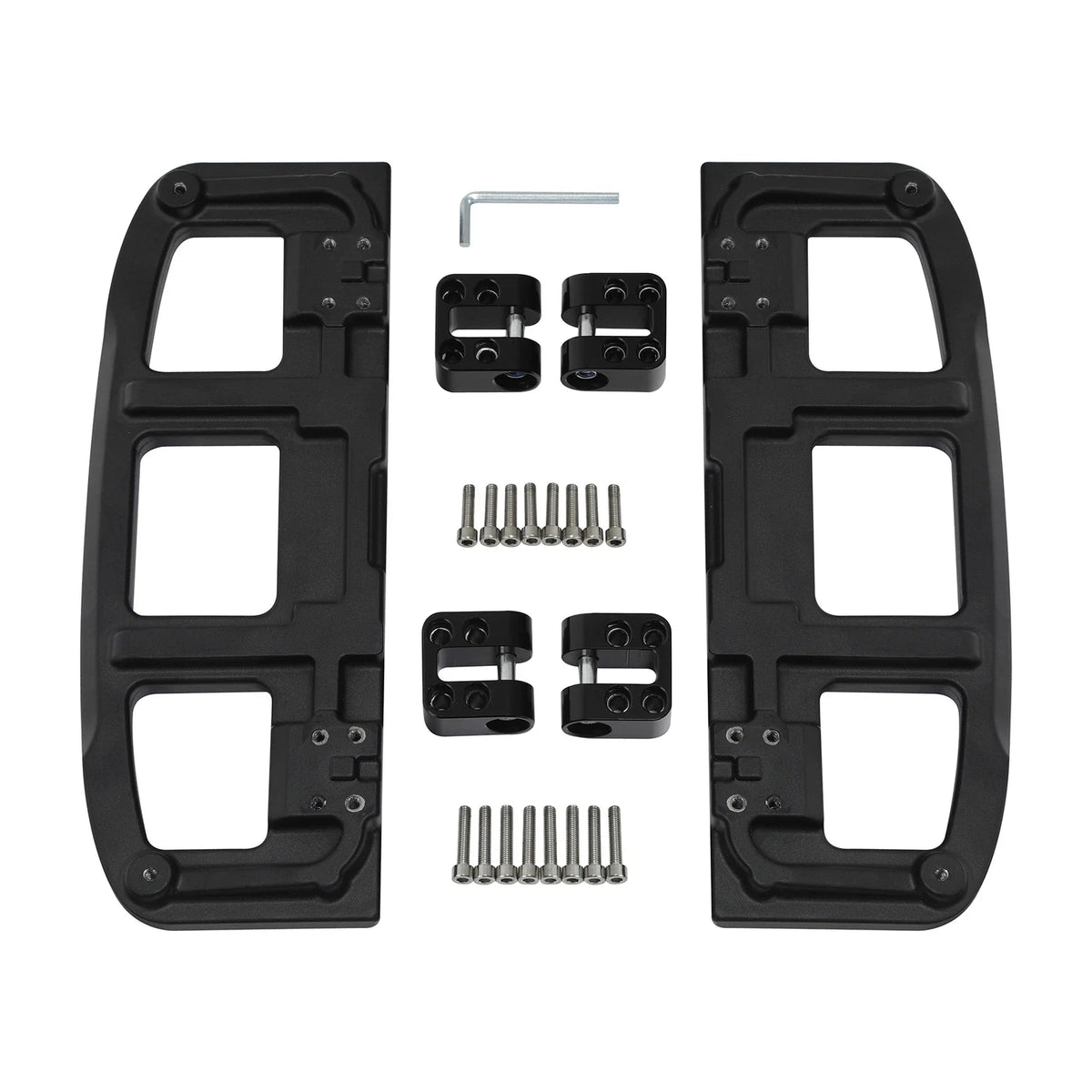 Matte Black Driver Side Footboard for Harley Road Glide 2009–2024