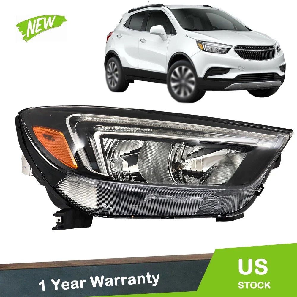Front Headlight Assembly for Buick Encore (2017–2022) Right Side Halogen