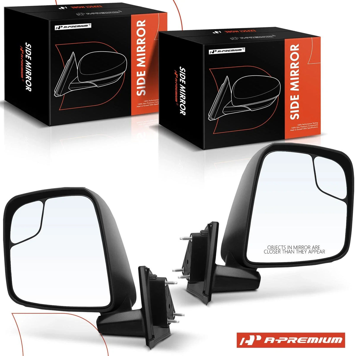 Manual Mirrors for Nissan NV200 (2013–2021)
