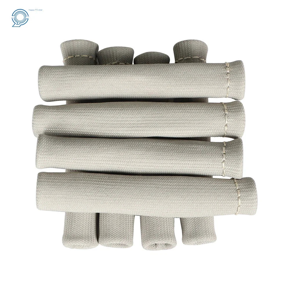 8Pcs Spark Plug Wire Boots Heat Shield Protector for SBC BBC 350