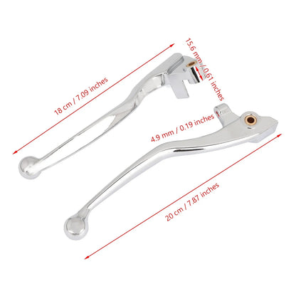 Brake and Clutch Levers Set for Yamaha Dragstar XVS400 XVS650 (1996–2002)