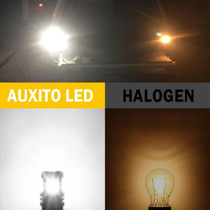 2X White LED Backup Light Bulb 3156 3157 by AUXITO