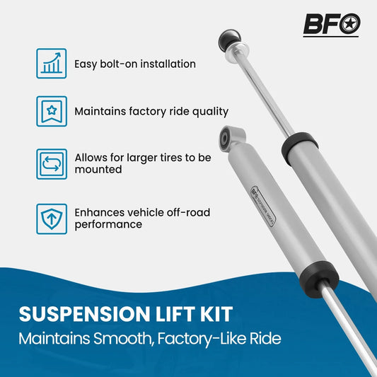 3.5" Suspension Lift Kit with Control Arms for Toyota Tacoma 4WD (2005–2023)