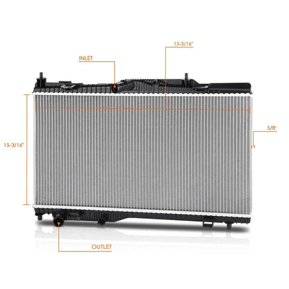 Aluminum Cooling Radiator DPI-13826 for Ford Ecosport (2018–2022)