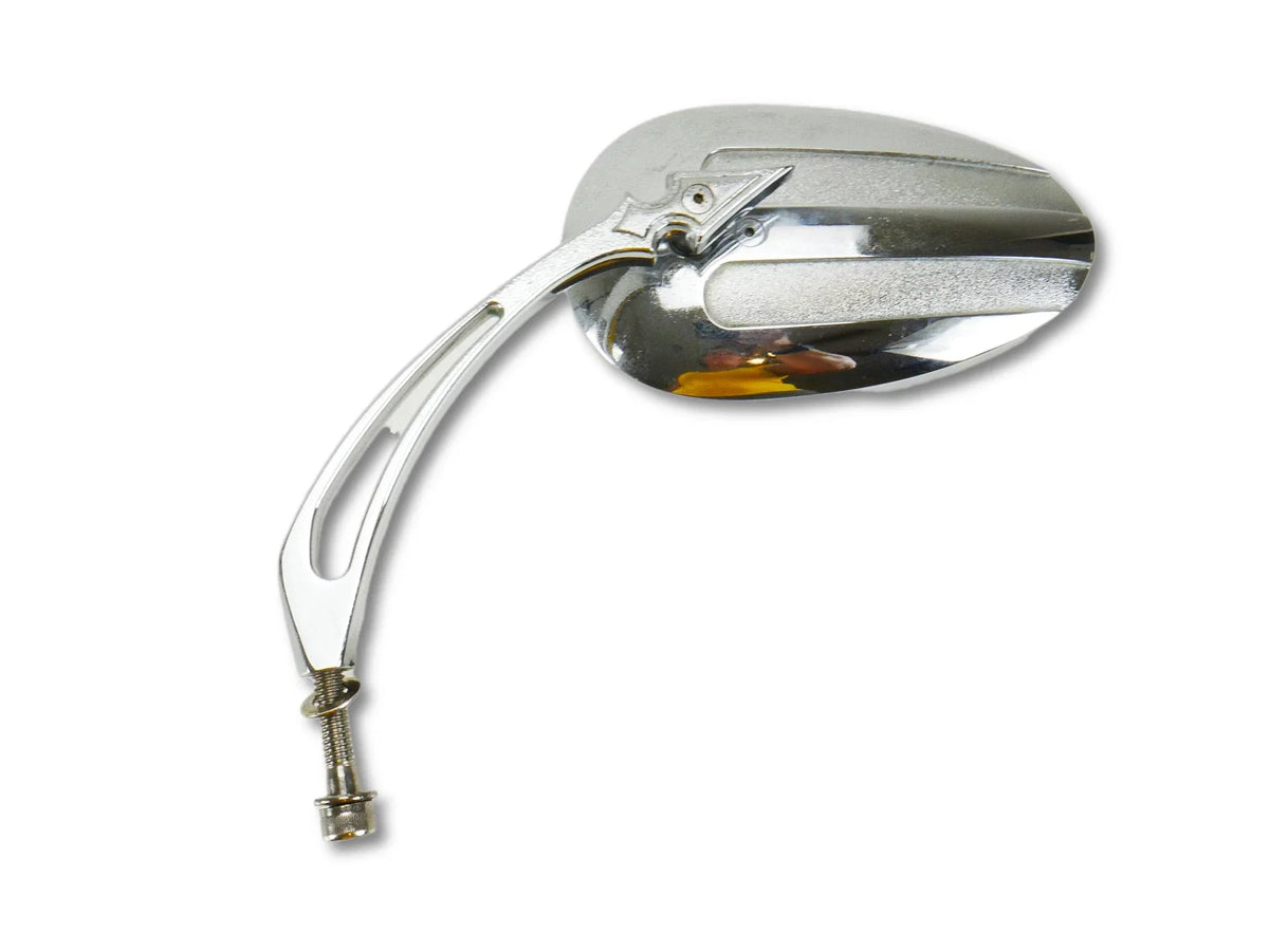 Left Chrome Mirror for Motorcycles 1982–2021 Harley Davidson