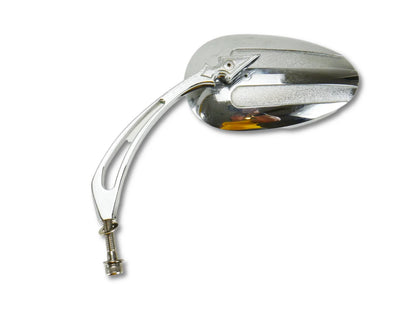 Left Chrome Mirror for Motorcycles 1982–2021 Harley Davidson