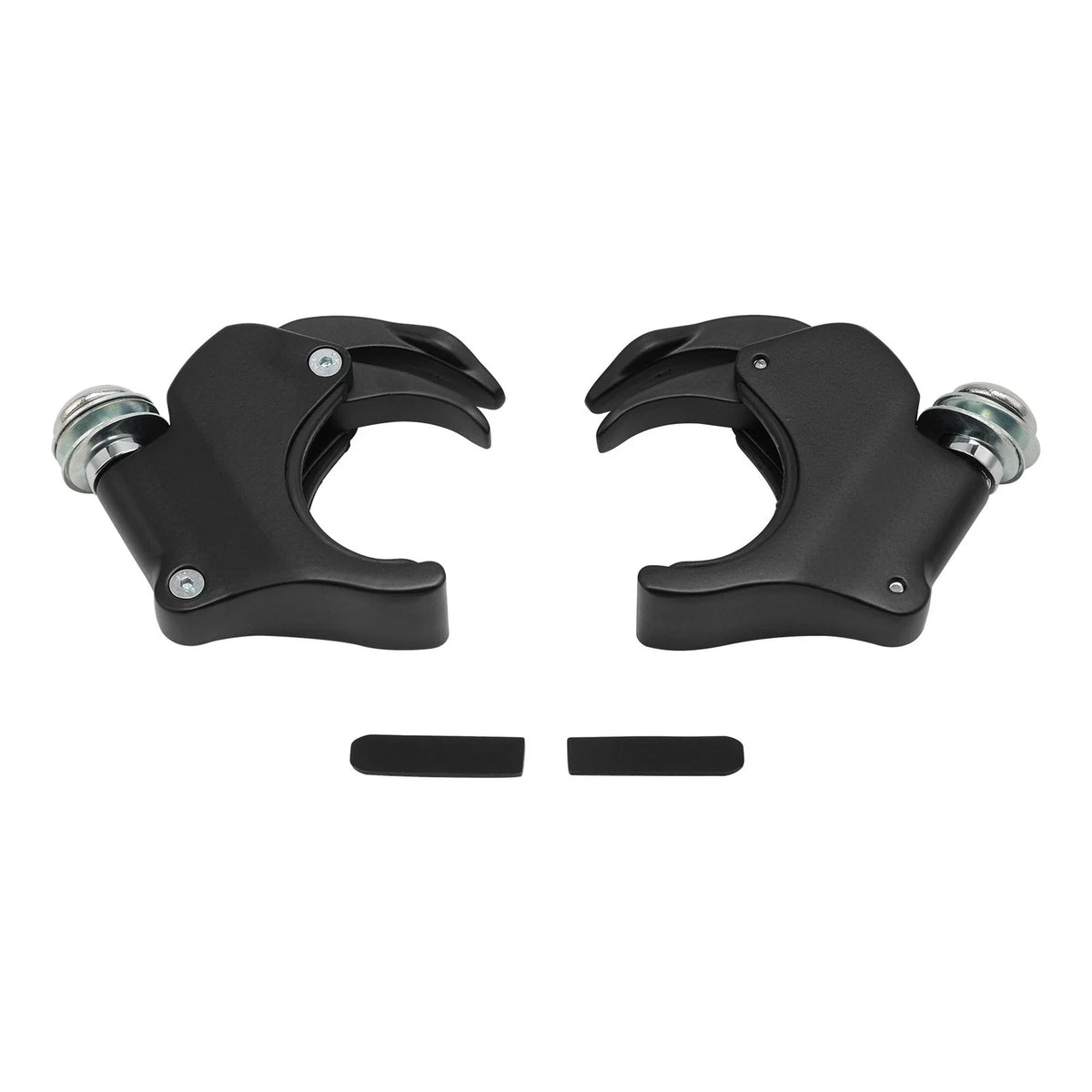 4 Clamps for Windshield on Harley Sportster Dyna V Rod Models