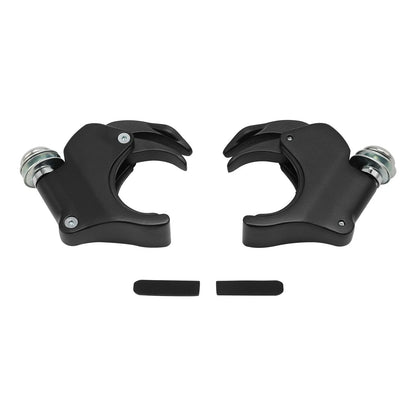 4 Clamps for Windshield on Harley Sportster Dyna V Rod Models
