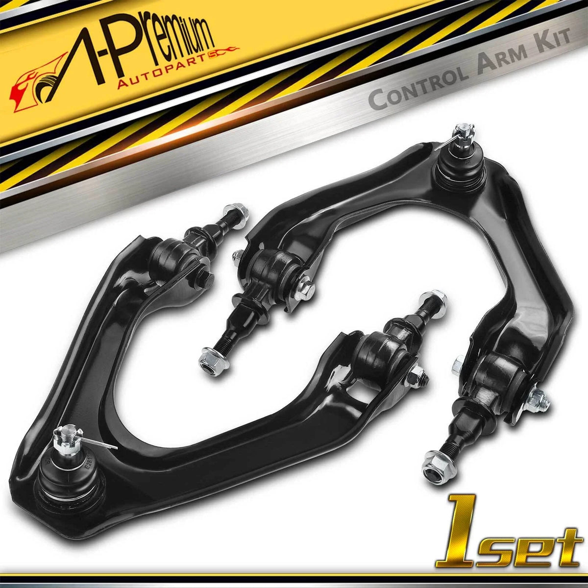 2X Front Upper Control Arm with Ball Joint for Honda Accord (1990–1993)