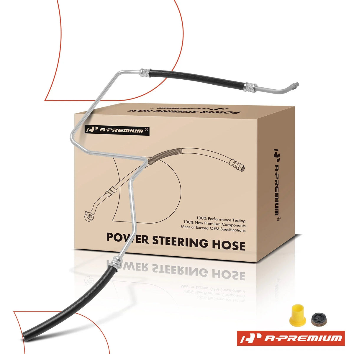 Power Steering Return Line Hose for GMC Envoy, Buick, Chevrolet (2002–2009)