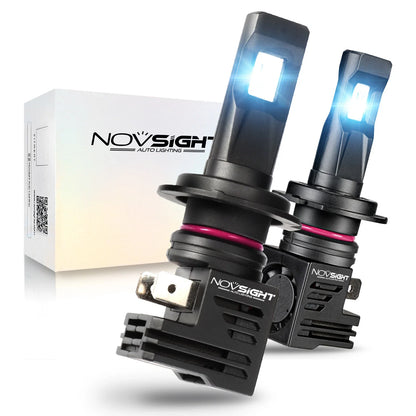 LED Headlight Bulbs Kit H7 (10000LM, 6000K) for NOVSIGHT