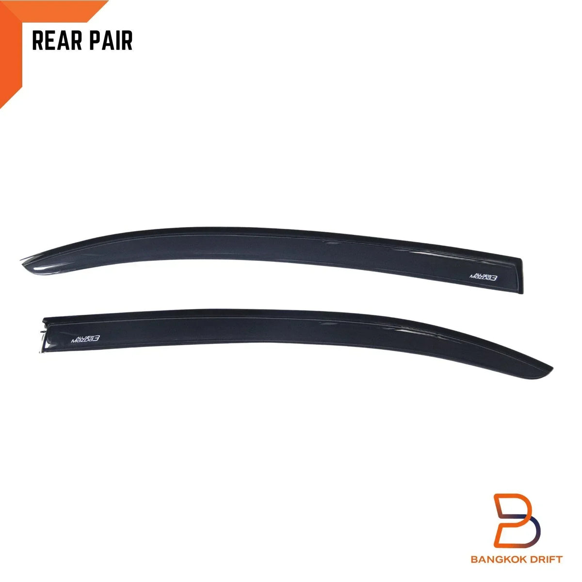 Visor Rain Guard Weather Shield for Mazda3 Sedan 2014-2018