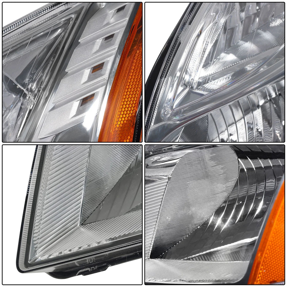 Left Headlight Assembly Chrome for 2010-2012 Nissan Sentra