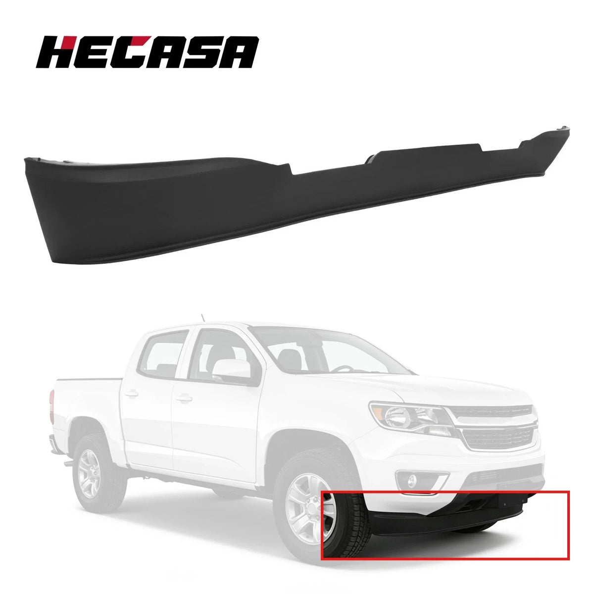 Bumper Valance Front for GMC Canyon, Chevy Colorado (2015-2020)