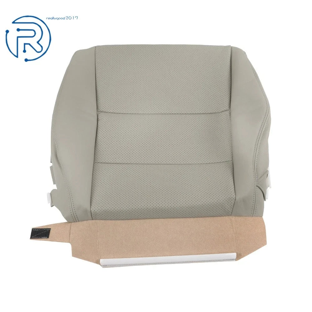 Leather Driver Bottom Perforated Seat Cover for Acura RDX (2007–2012) Gray