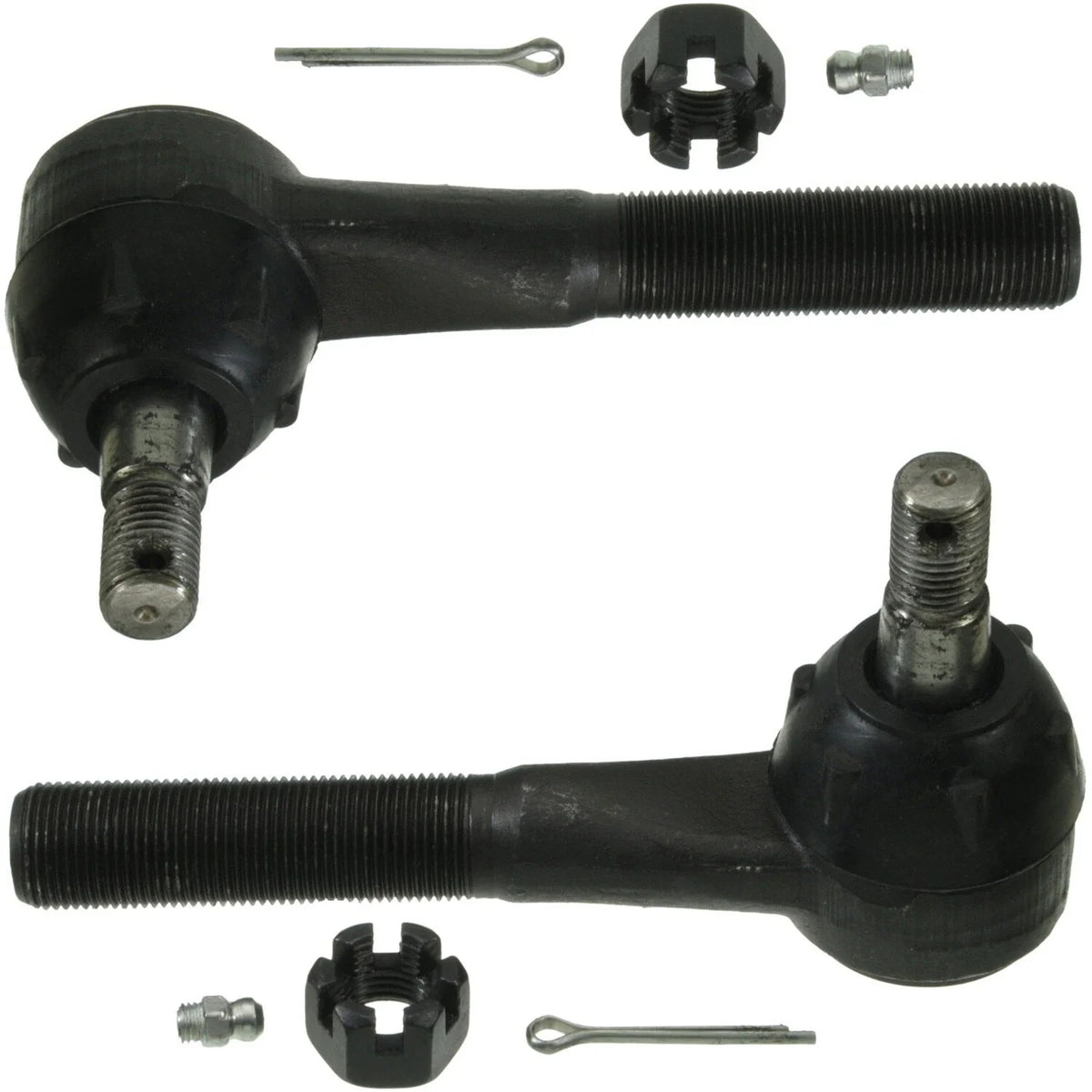 Set of 2 Outer Moog Steering Tie Rod Ends for Dodge Ram 1500 2500 (1994–1999)