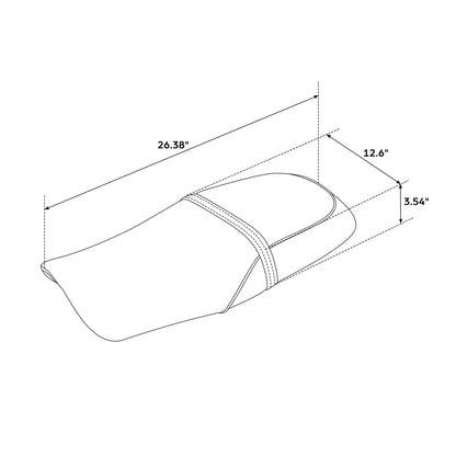 Driver Passenger Seat for CB1100 (2010–2024)