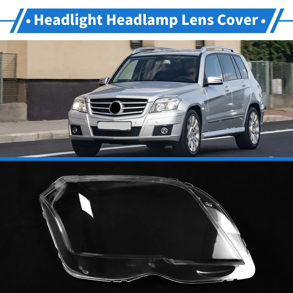 Front Right Headlight Lens Cover for GLK Mercedes-Benz 2009-2012