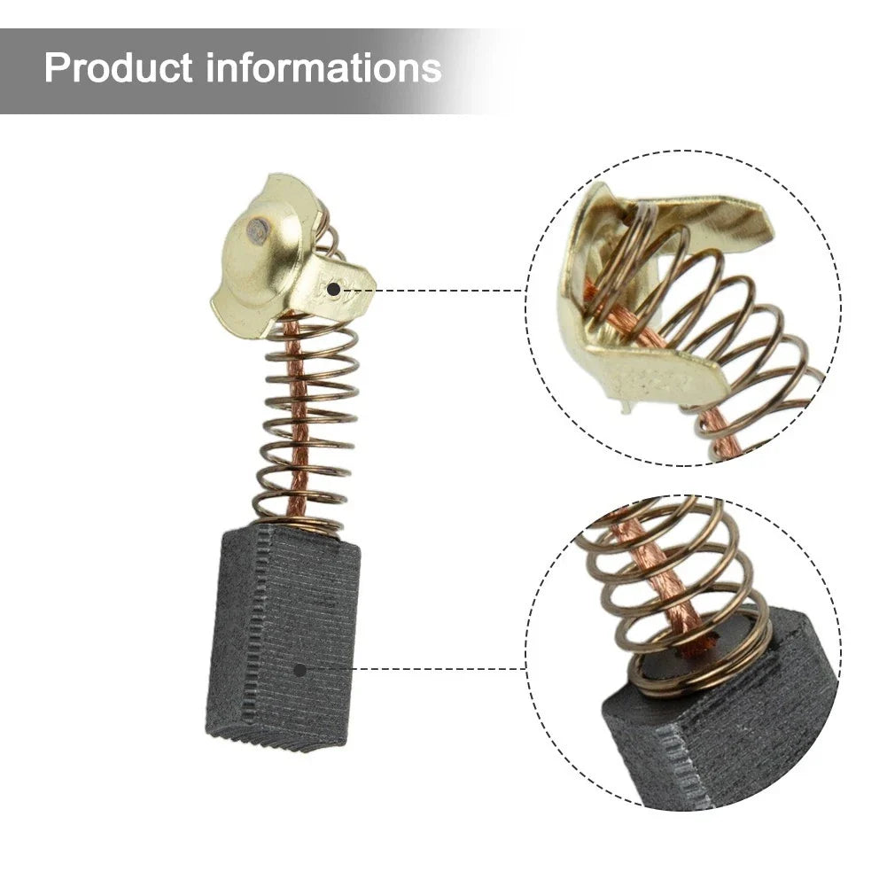 Carbon Brushes for C8FB Motor Accessories (Replacement Parts)