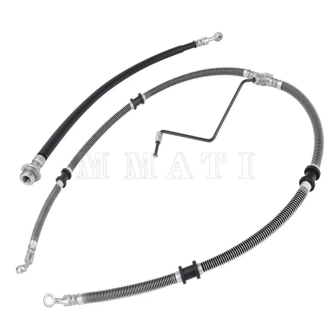 Front Brake Line Pipe Kit for Yamaha Grizzly Bruin Kodiak 350 400 (2000–2006)