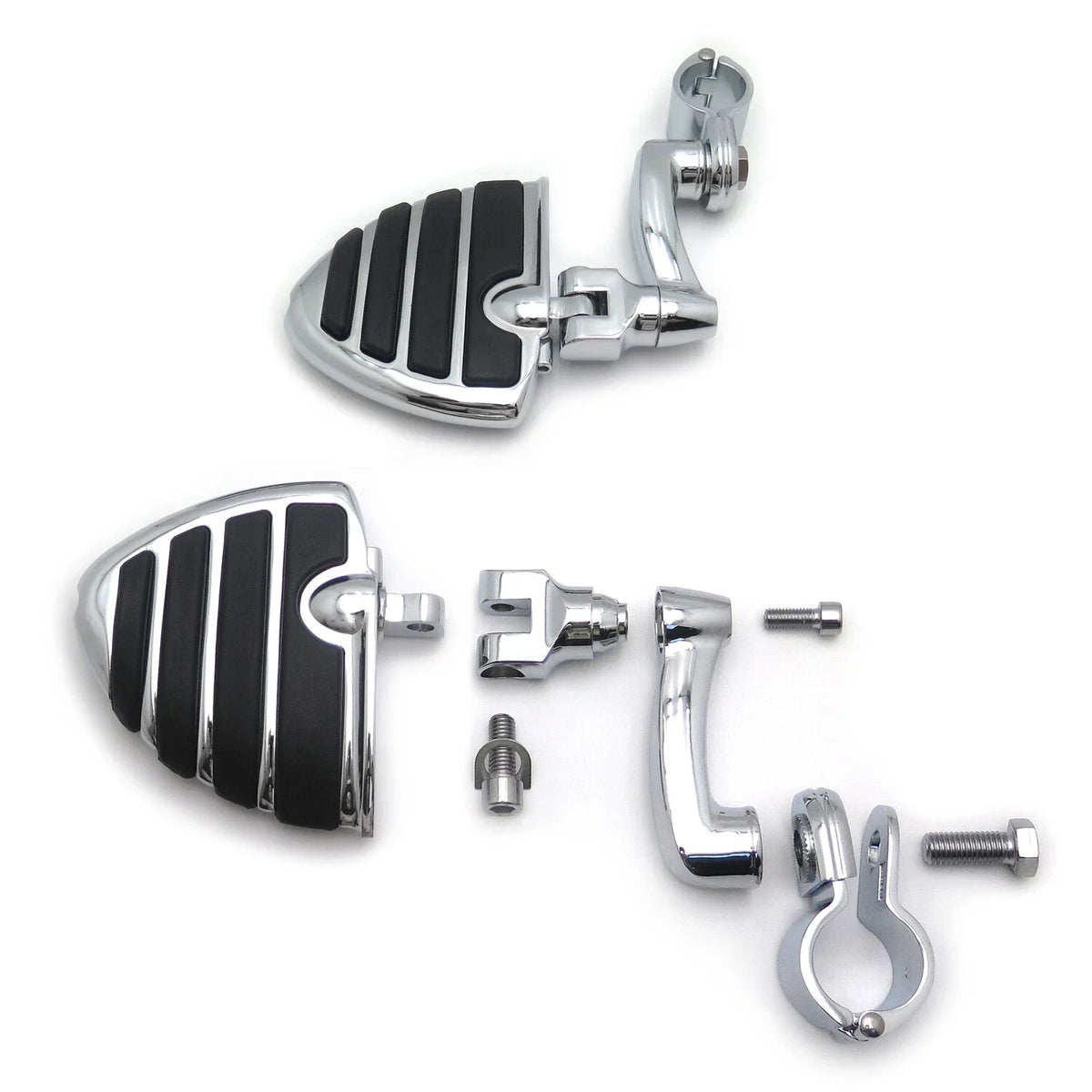 Footpeg Mount Kit for Harley Motorcycles with 1.25" Highway Engine Guard