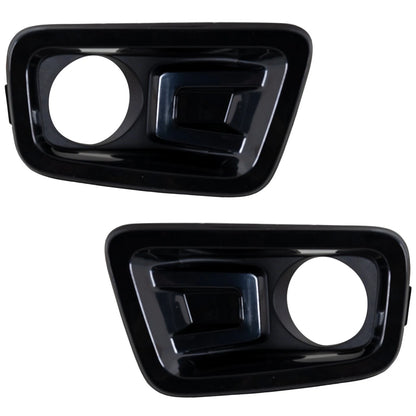 Fog Light Trim Set for Nissan Titan (2018–2019)