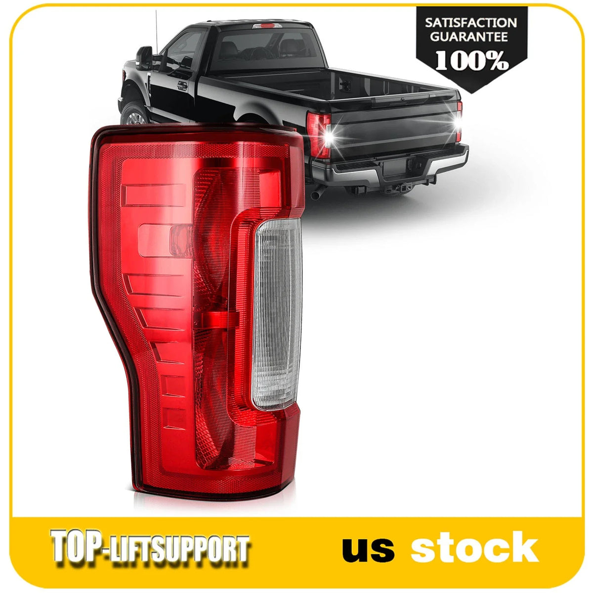Left Side Tail Light for Ford F-250 F-350 Super Duty (2017–2019)