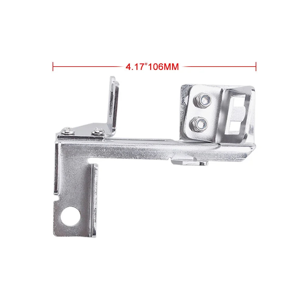 Chrome Kick Down Throttle Cable Bracket for SBC BBC (1970–1985)