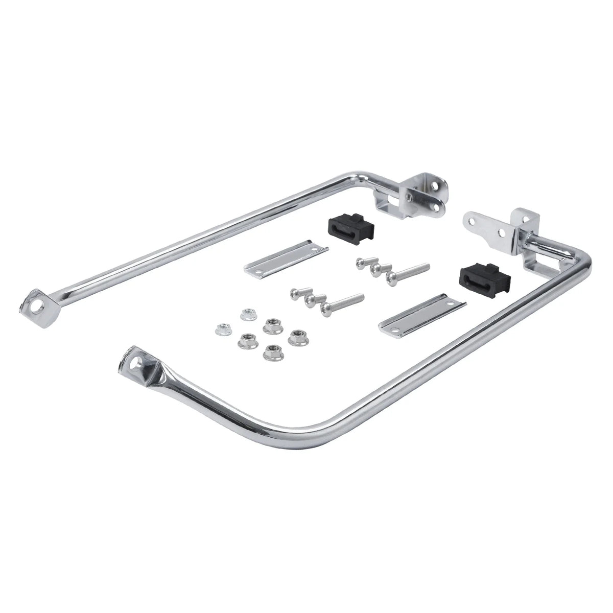 Chrome Saddlebag Support Bracket Kit for Touring Models 2014-2023