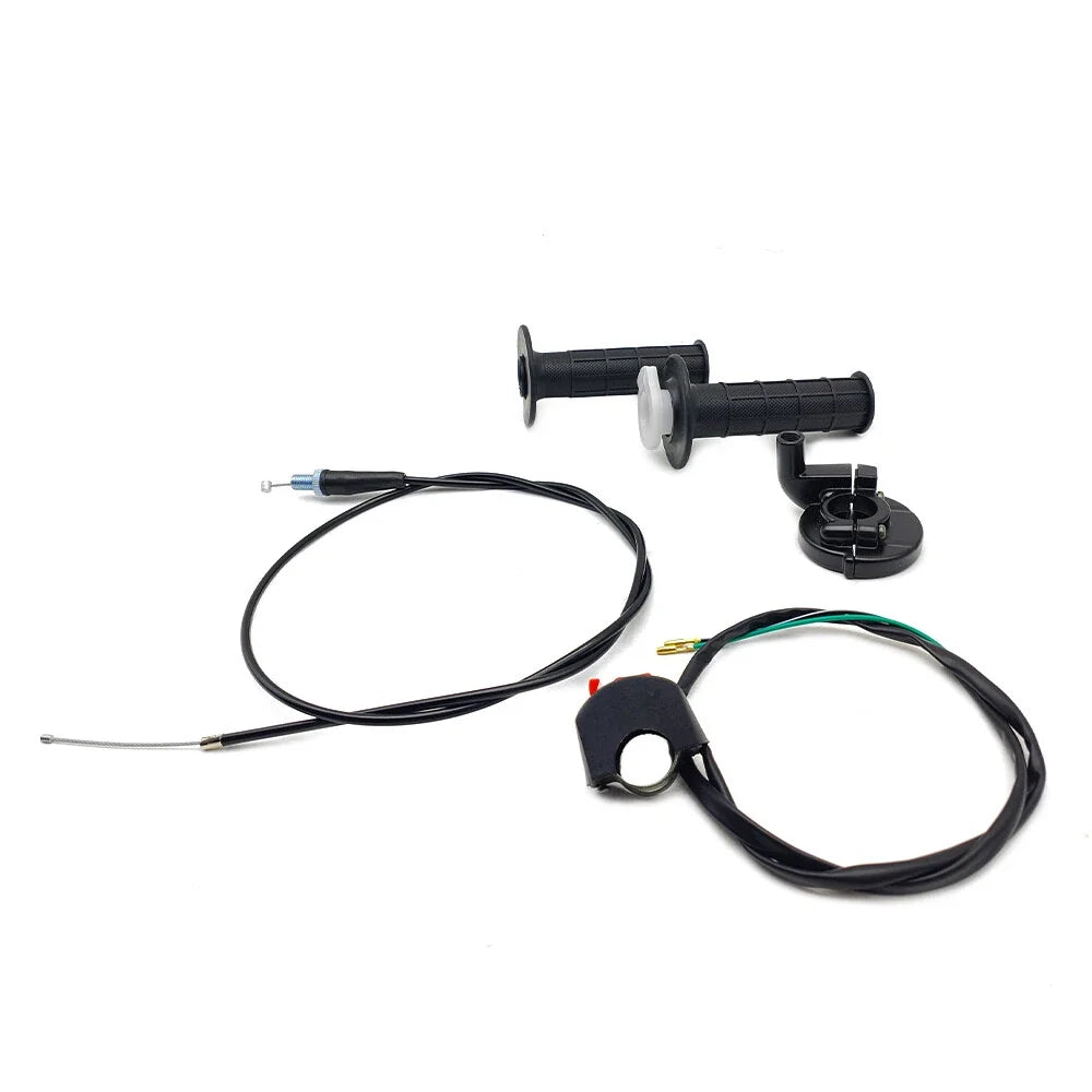 Throttle Hand Grips Cable Clamp Kit for Coleman CT200U Trail 200 (1966–2023)