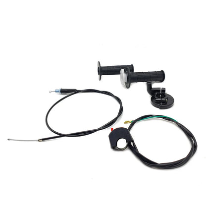 Throttle Hand Grips Cable Clamp Kit for Coleman CT200U Trail 200 (1966–2023)