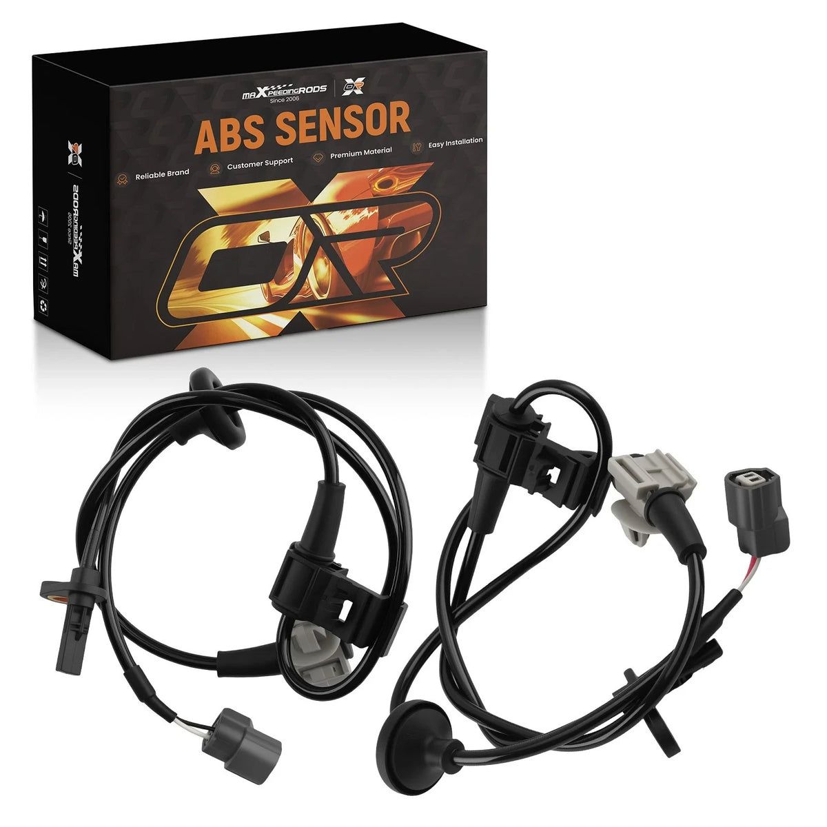 2X ABS Wheel Speed Sensor for Honda Odyssey (2007–2010) Front LH & RH