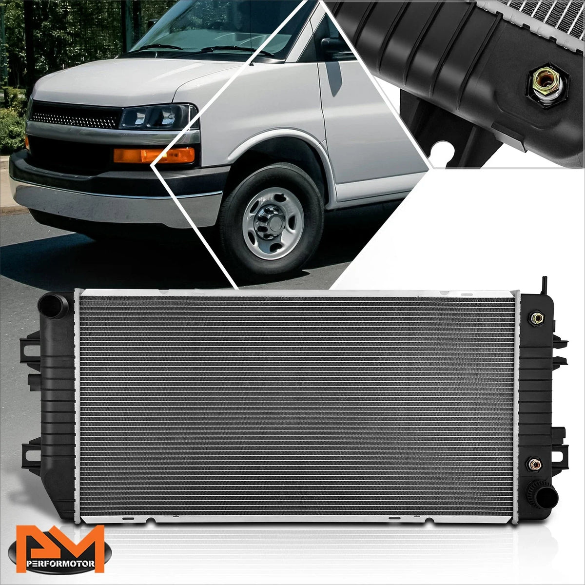 Radiator Aluminum OE Style for Express/Savana 2500-4500 (2006-2022)