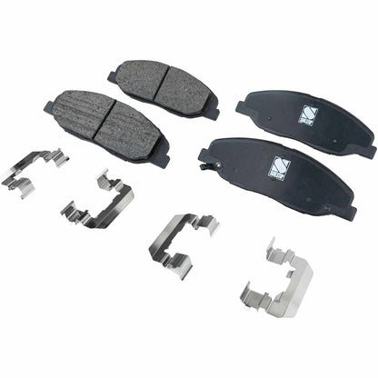 4-Piece Set of Ceramic Brake Pads for 2008-2014 Cadillac CTS