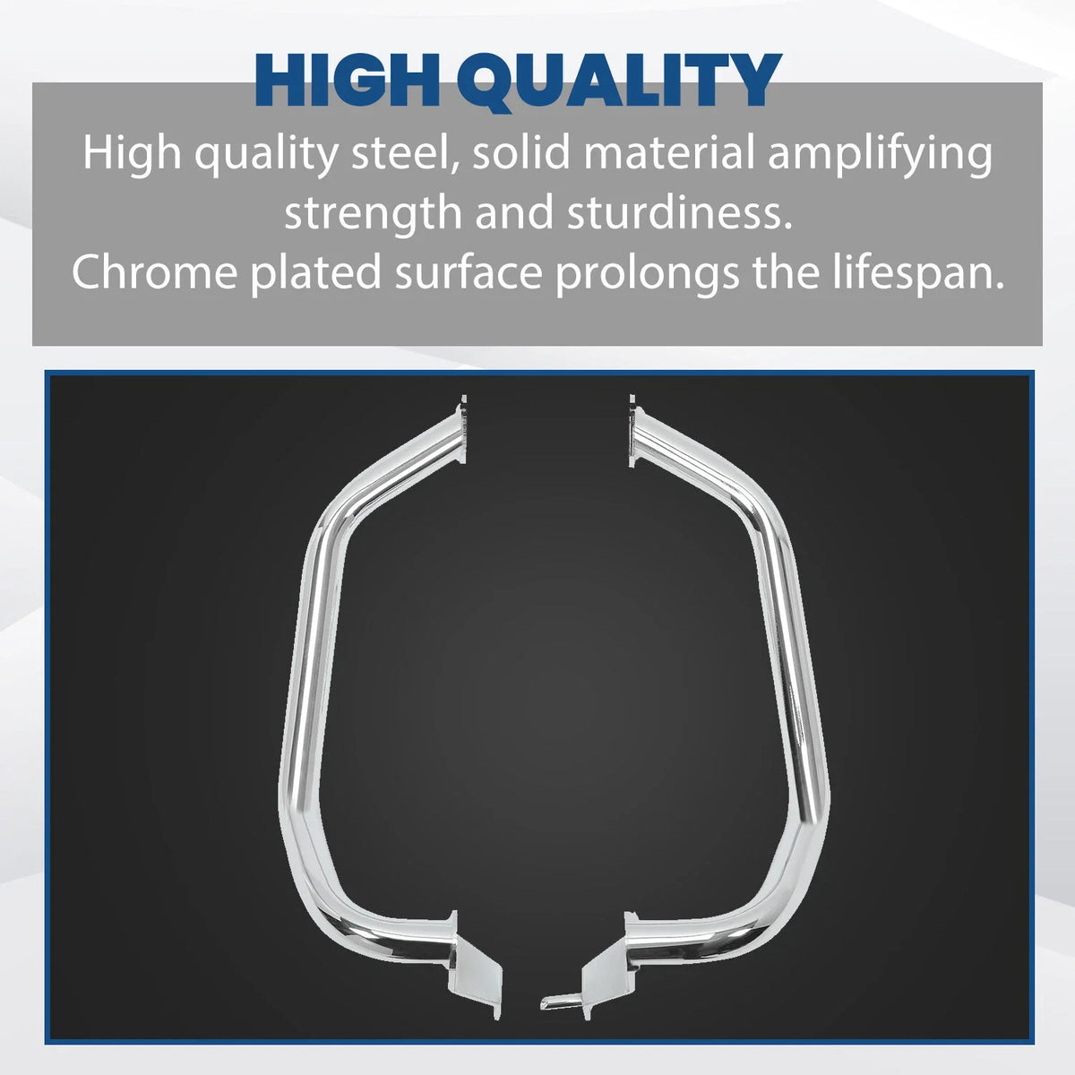 Engine Case Guard Crash Bar for 2006–2024 Suzuki M109R Limited