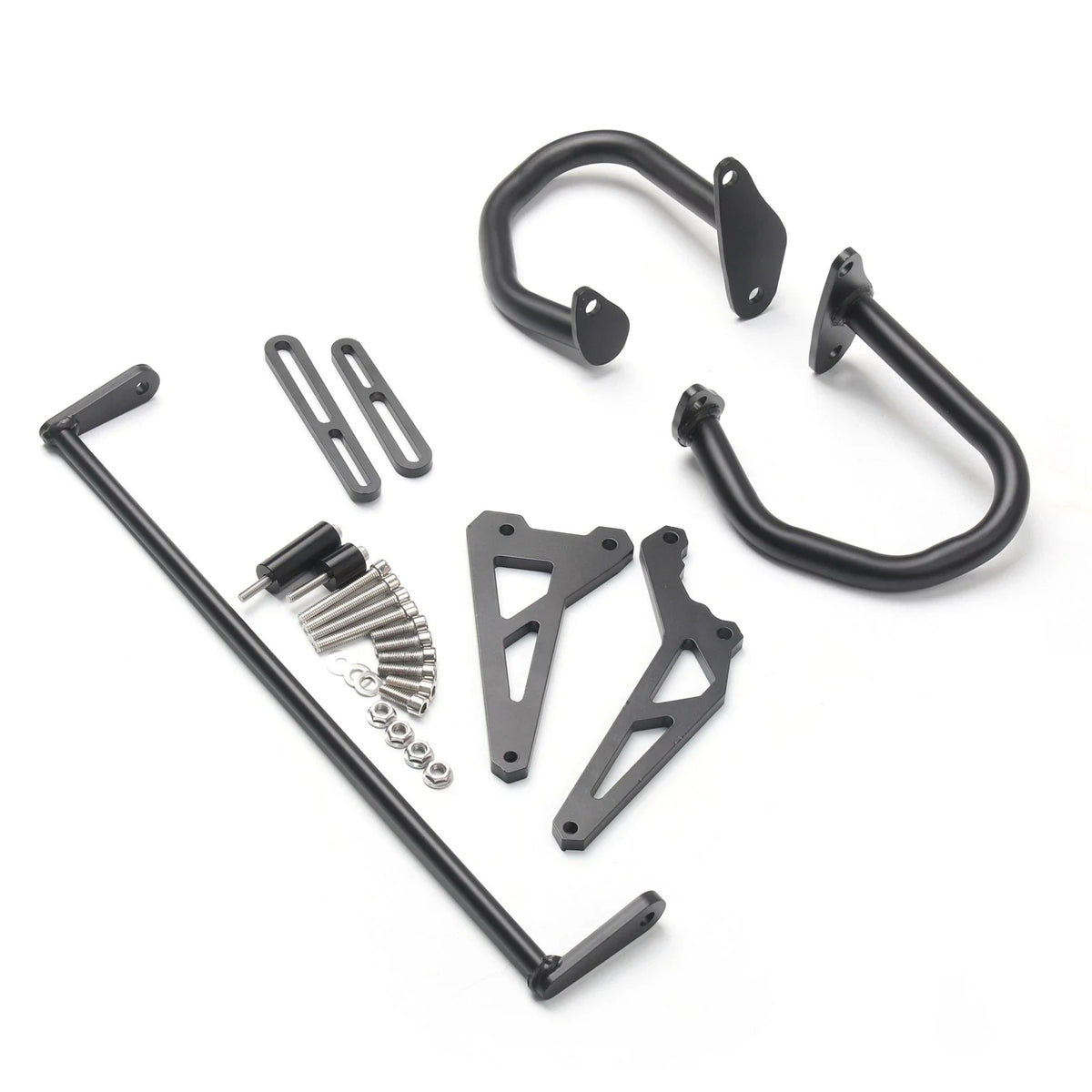 Black Crash Bars Engine Guard Protector for Kawasaki VN650 (2015–2022)