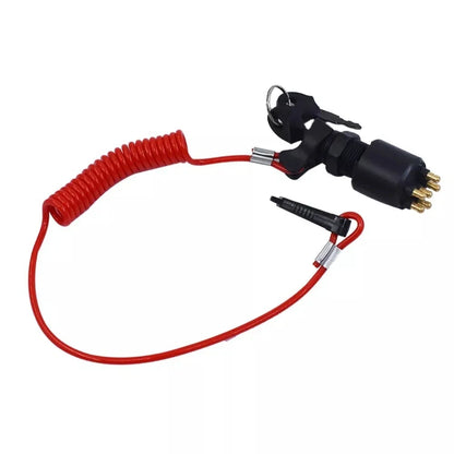 Ignition Switch & Lanyard for OMC Johnson Evinrude 1996-Present 5005801