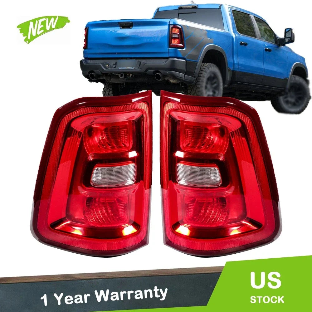 Set of 2 Halogen Tail Light Assemblies for Ram 1500 (2025)
