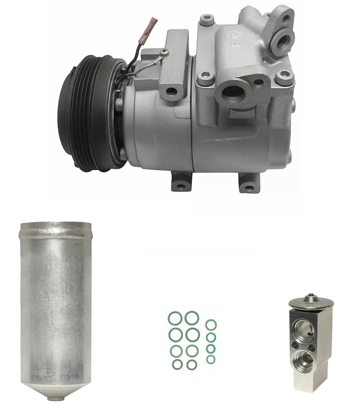 A/C Compressor Kit Replacement for Kia Spectra 1.8L (2003–2003)