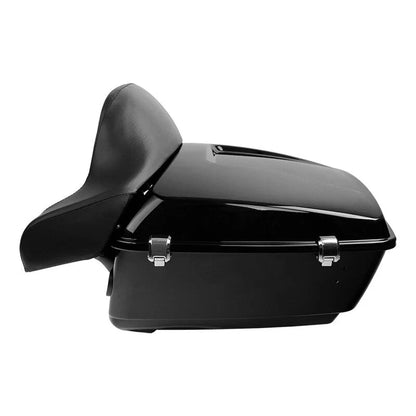 Trunk Backrest Pad Mount Rack for Harley Touring Road Glide (2014–2026)
