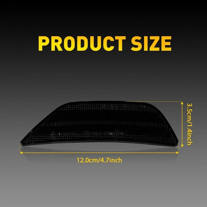 2X Smoke LED Amber Side Markers for Kia K5 (2021-2024)