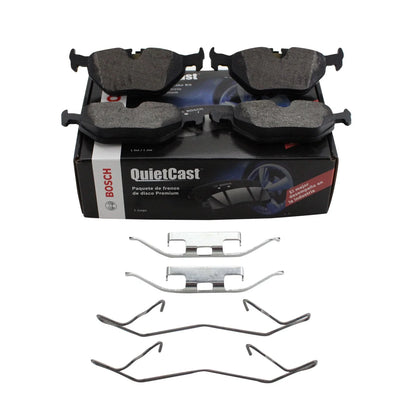 Rear Ceramic Brake Pads Set of 4 for BMW E36 E46 Saab 9-5 by Bosch (1992–2006)