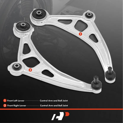 Front Lower Control Arm Ball Joint Pair for Nissan Murano 2015-2022