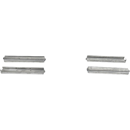 Set of 4 Front & Rear Brake Pads for Dodge Dakota (2003–2004)