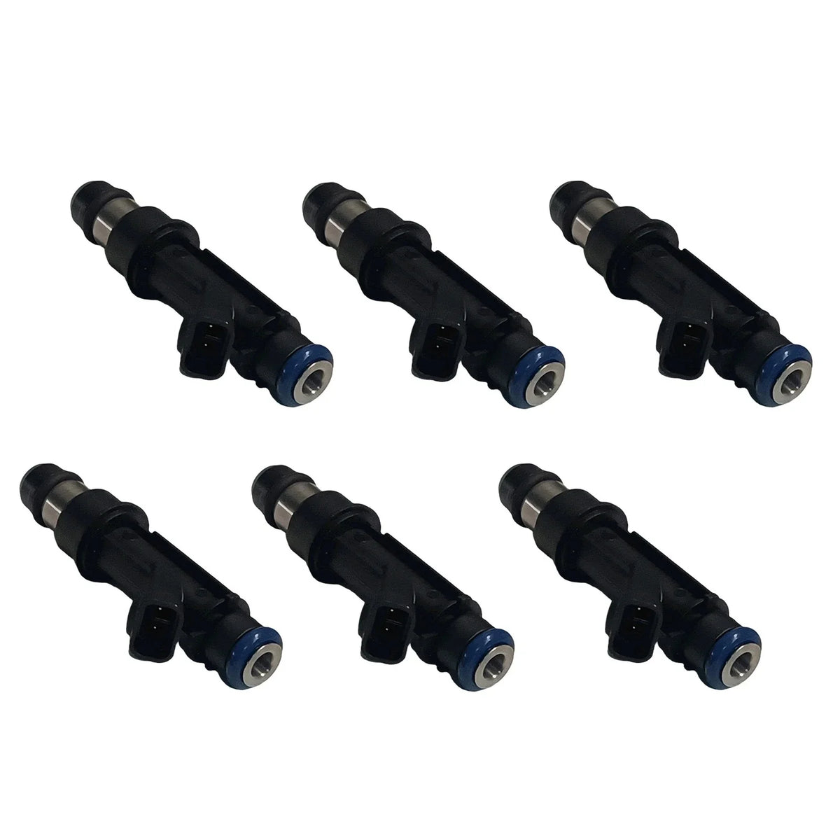 Set of 6 Fuel Injectors for GMC Envoy Chevrolet Buick Rainier Olds Saab (2002–2007)