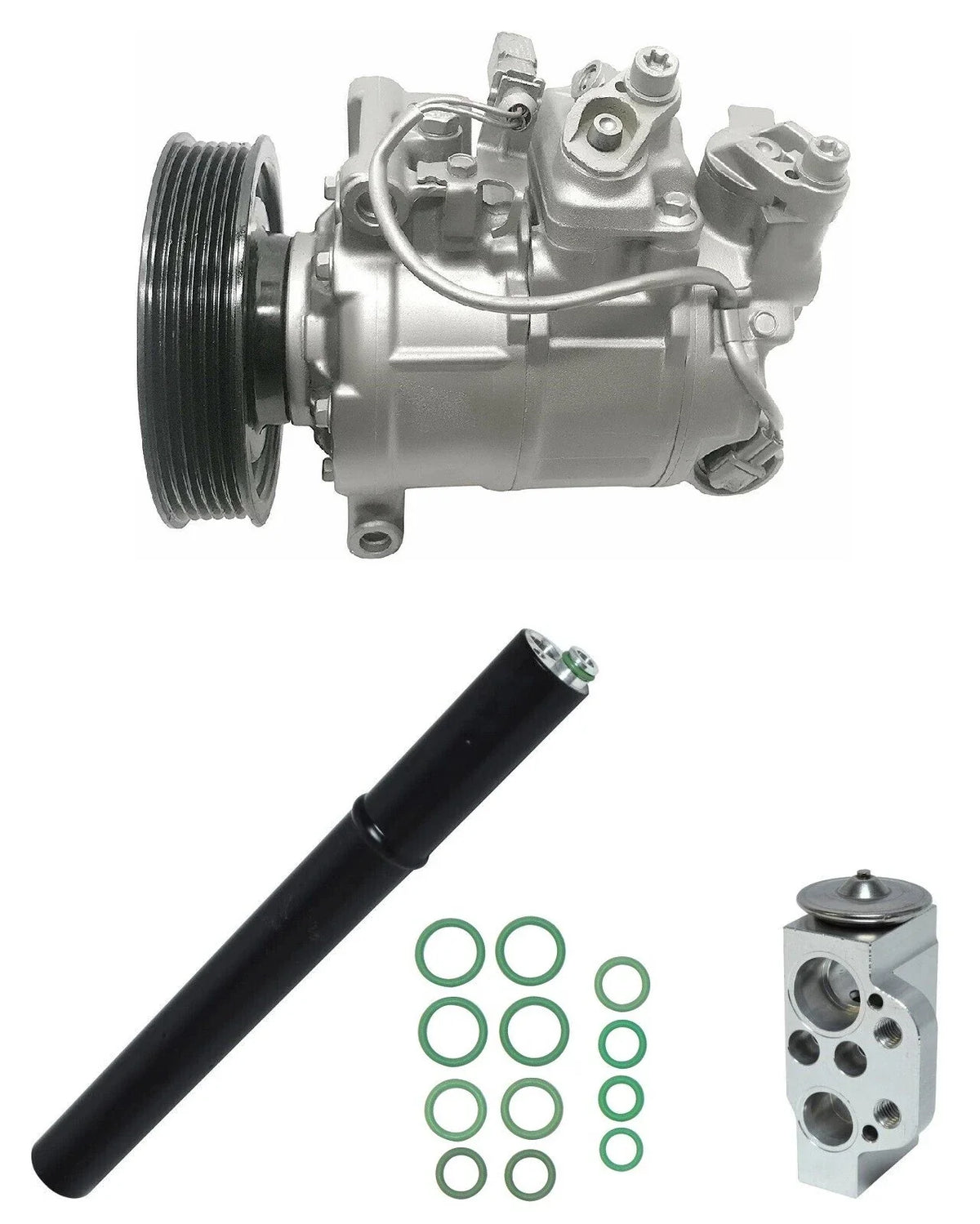 AC Compressor Kit Replacement for Audi A6 Quattro 2.0L (2013–2015)