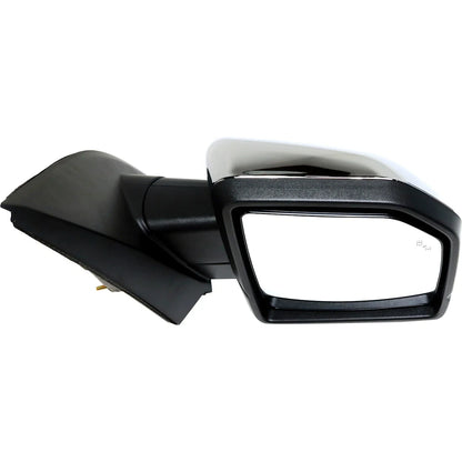 Power Mirror for Ford F-150 (2015–2018) Right Power Fold Chrome Memory