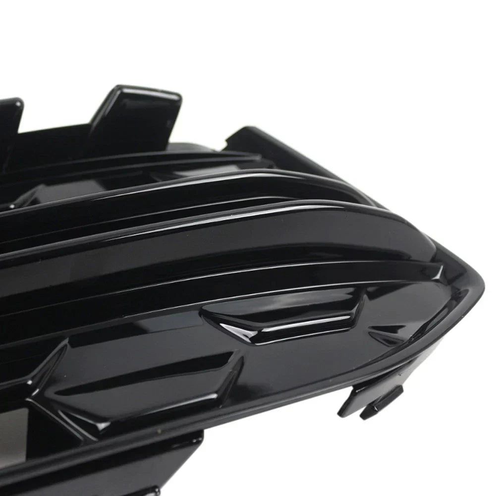 Front Fog Light Frame Cover Right Glossy Black for Audi A6 C8 S6 2023-2025