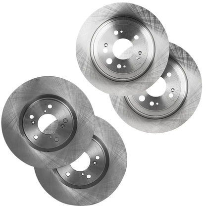 Front & Rear Disc Brake Rotors for TL Acura (2009-2014)