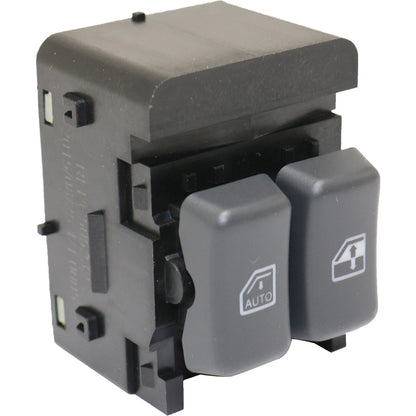 Window Switch for GMC Savana 2500 (2001–2002) Gray 2 Button Front Driver
